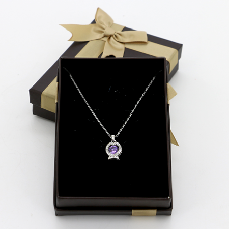 Coffret Chaîne pendentif Violetta