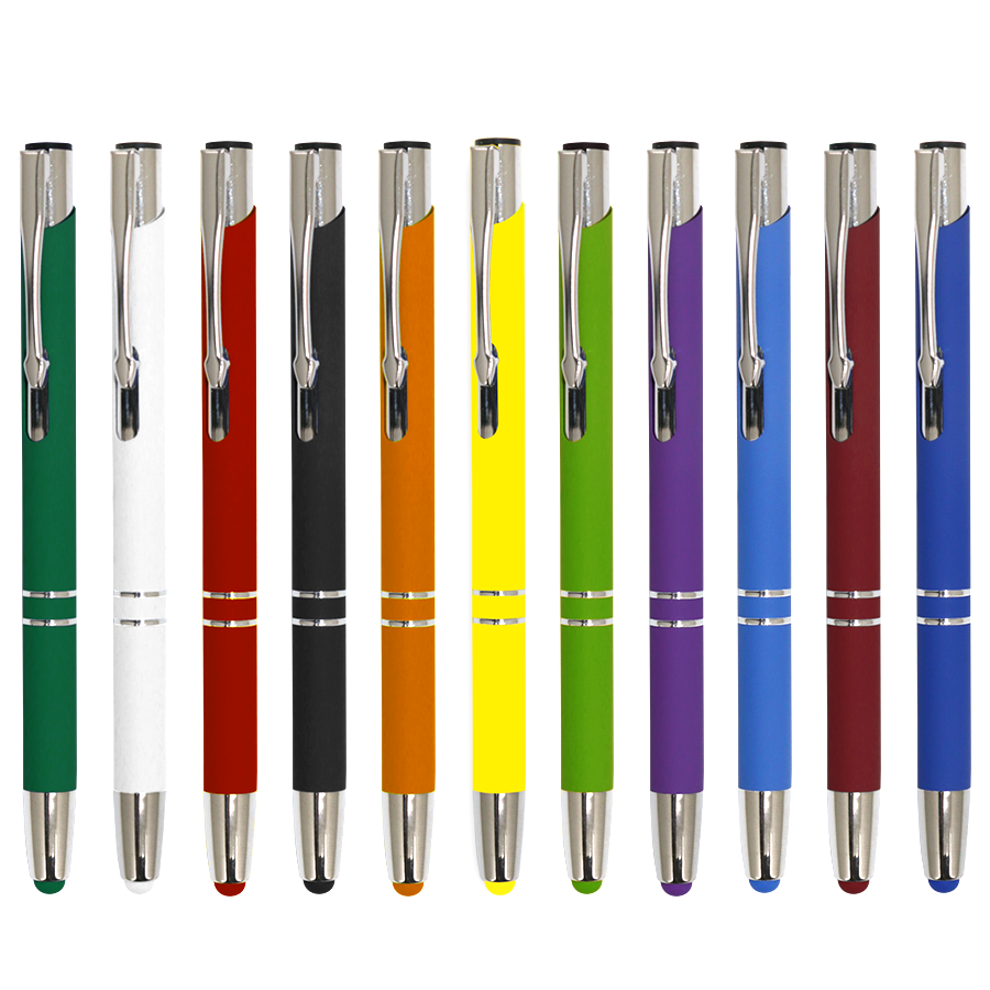 Stylo à bille en métal Soft touch