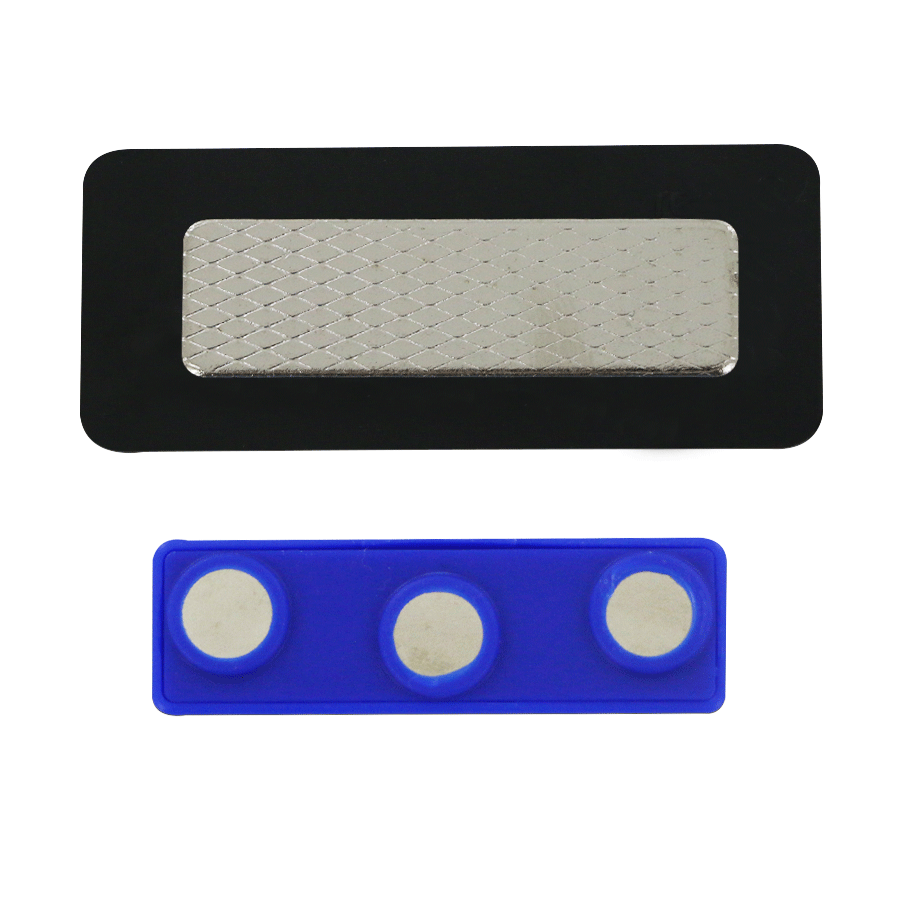 Badge Aimante Alu