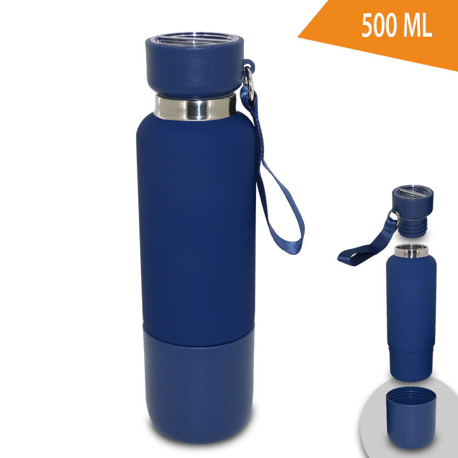 Thermo Bouteille Isotherme à Verre 500Ml