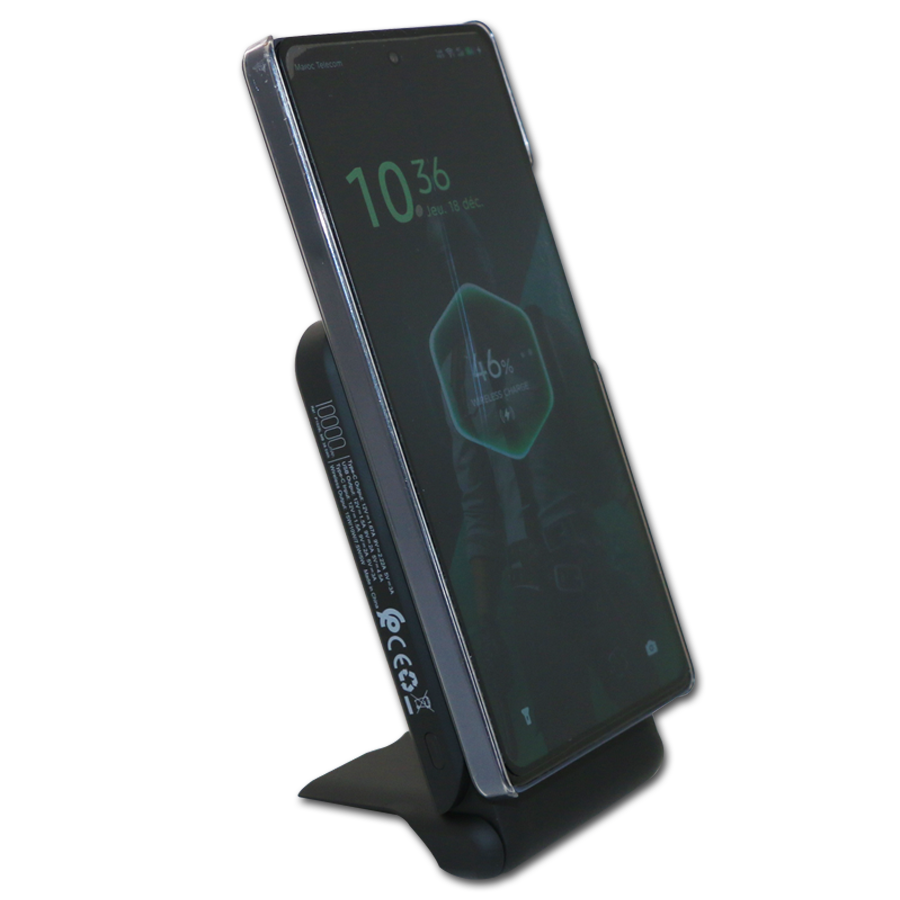 Coffret rapide Power Bank MagSafe 10000 mAh TSP sans fil pour téléphone avec support port-téléphone à chargement rapide