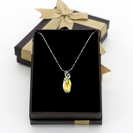 Coffret Chaîne pendentif Rainbow
