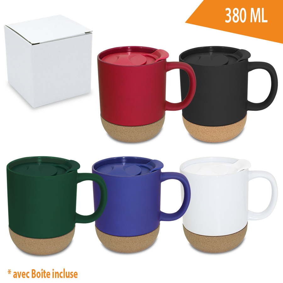 Mug Ecologique à Couvercle
